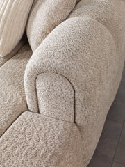 Lis Sand Boucle Double Chaise 147" Sectional - LISSAND-USEC