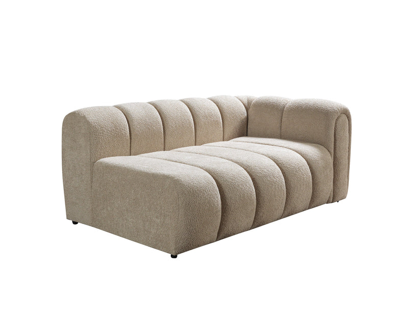 Lis Sand Boucle LAF 115" Sectional [ETA: 3/15] - Gate FurnitureSectional