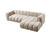Lis Sand Boucle RAF Sectional [ETA: 4/20] - Gate FurnitureSectional