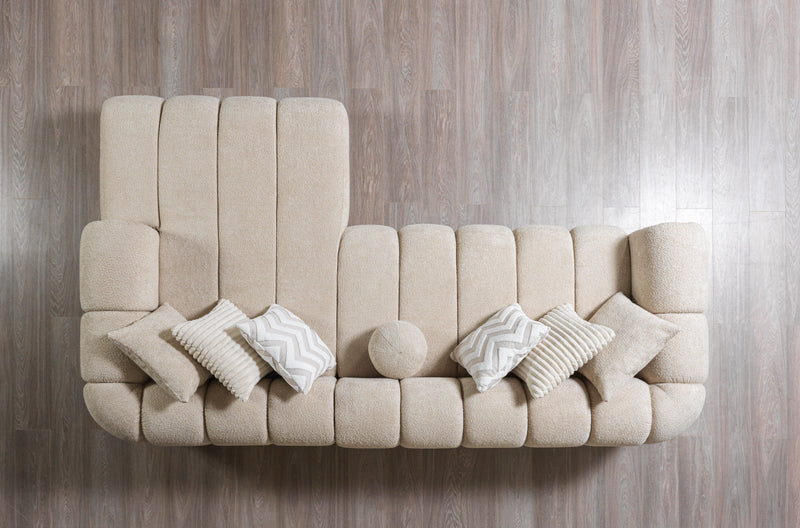 Lis Sand Boucle RAF Sectional [ETA: 4/20] - Gate FurnitureSectional