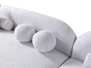 Liva Gray Boucle RAF 110" Sectional [ETA: 3/15] - Gate FurnitureSectional