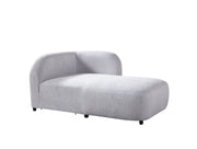 Liva Gray Boucle RAF 110" Sectional [ETA: 3/15] - Gate FurnitureSectional