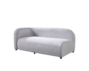 Liva Gray Boucle RAF 110" Sectional [ETA: 3/15] - Gate FurnitureSectional