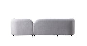 Liva Gray Boucle RAF 110" Sectional [ETA: 3/15] - Gate FurnitureSectional