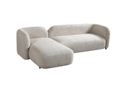 Liva Sand Boucle LAF 110" Sectional [ETA: 3/15] - Gate FurnitureSectional