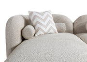 Liva Sand Boucle LAF 110" Sectional [ETA: 3/15] - Gate FurnitureSectional