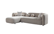 Liva Sand Boucle LAF 110" Sectional [ETA: 3/15] - Gate FurnitureSectional