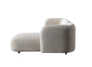 Liva Sand Boucle RAF 110" Sectional [ETA: 3/15] - Gate FurnitureSectional