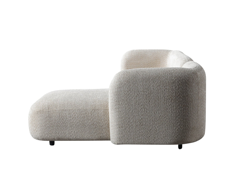 Liva Sand Boucle RAF 110" Sectional [ETA: 3/15] - Gate FurnitureSectional