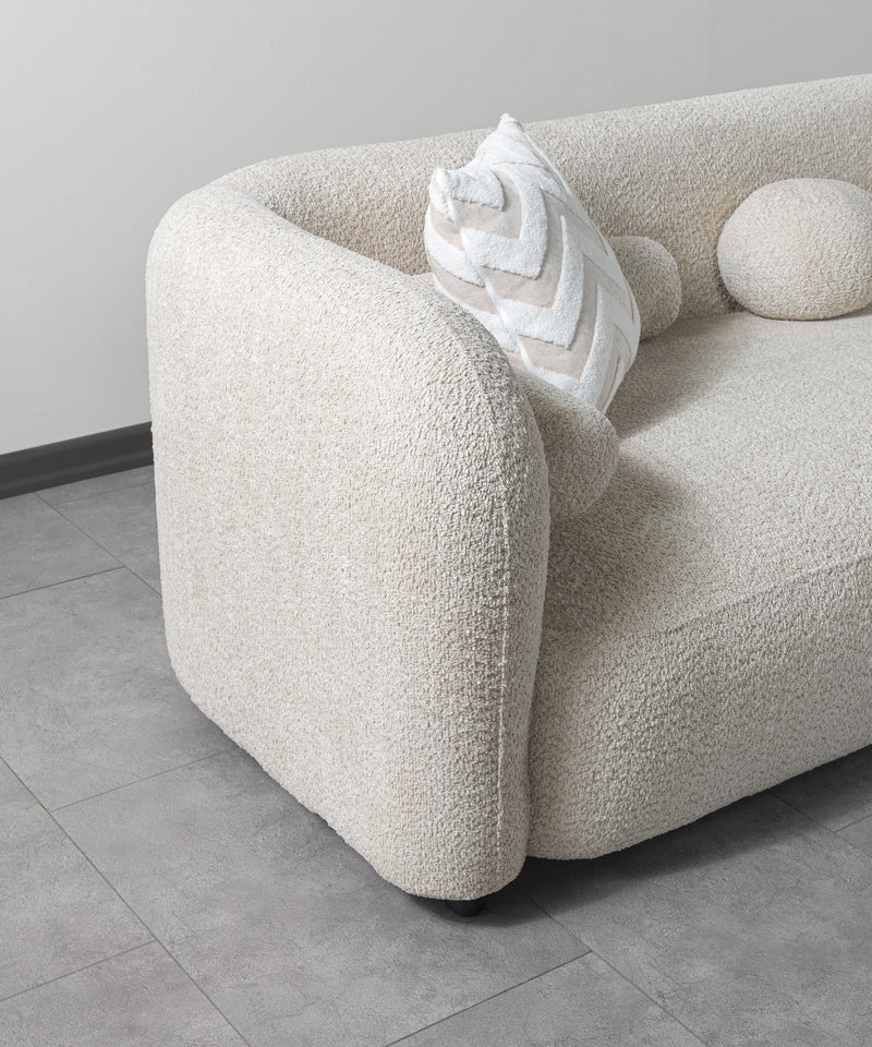 Liva Sand Boucle RAF 110" Sectional [ETA: 3/15] - Gate FurnitureSectional