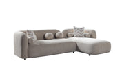 Liva Sand Boucle RAF 110" Sectional [ETA: 3/15] - Gate FurnitureSectional