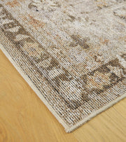 Livdon Brown/Beige/Gray Washable Medium Rug - R407912