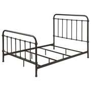 Livingston Metal Full Open Frame Bed Dark Bronze - 300399F