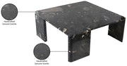 Livorno Granite Coffee Table in Stone - 99007Pebble-CT