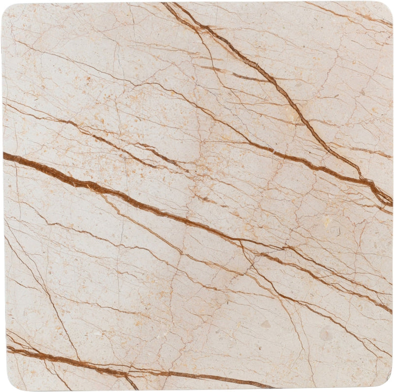 Livorno Marble Coffee Table in Beige - 99007Beige-CT