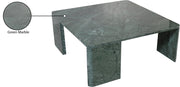 Livorno Marble Coffee Table in Green - 99007Green-CT