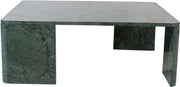 Livorno Marble Coffee Table in Green - 99007Green-CT
