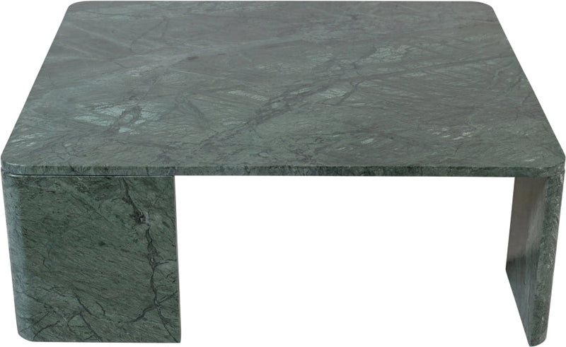 Livorno Marble Coffee Table in Green - 99007Green-CT