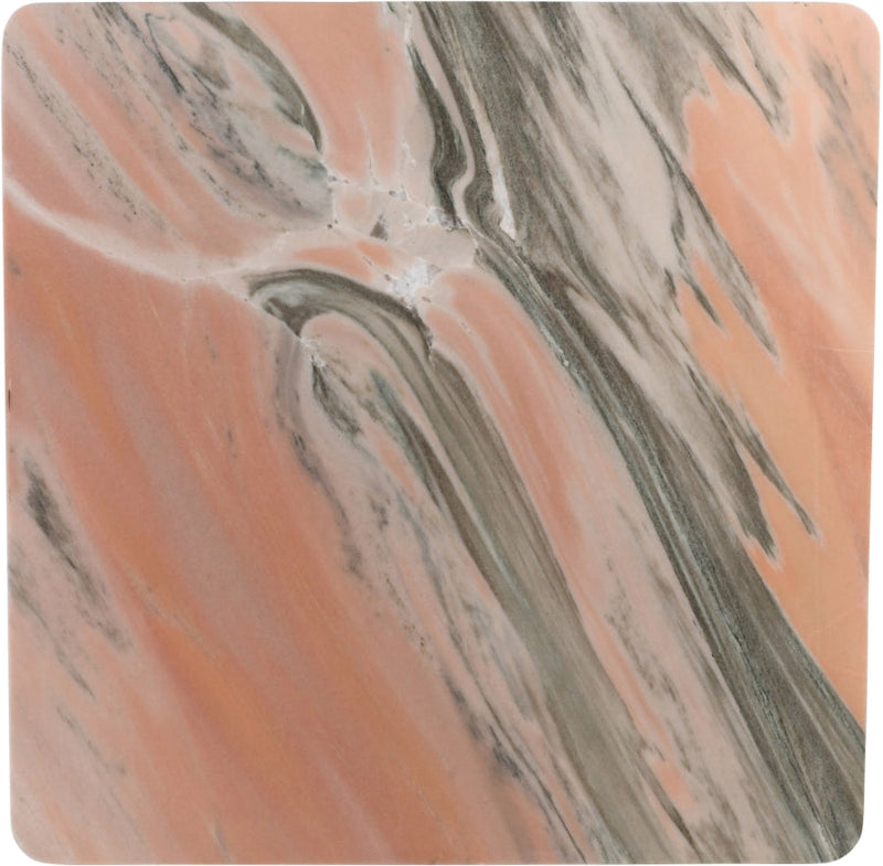 Livorno Marble Coffee Table in Pink - 99007Pink-CT