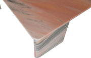 Livorno Marble Coffee Table in Pink - 99007Pink-CT