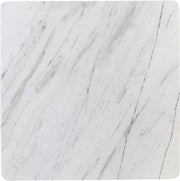 Livorno Marble Coffee Table in White - 99007White-CT