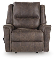 Lixtowel Walnut Recliner - PC5300425