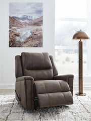 Lixtowel Walnut Recliner - PC5300425