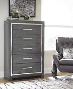 Lodanna Gray Chest of Drawers - Gate FurnitureChest