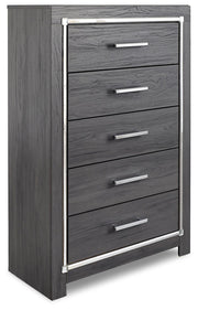 Lodanna Gray King Storage Bed, 2 Chests and 2 Nightstands - B214B58