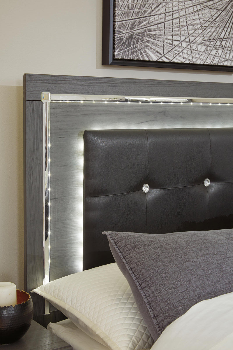 Lodanna Gray King Storage Bed and Chest - B214B42