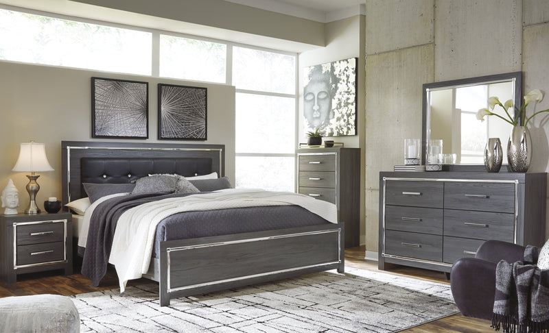 Lodanna Gray LED Panel Bedroom Set - Gate FurnitureBedroom Set