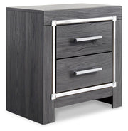 Lodanna Gray Queen Storage Bed and Nightstand - B214B44