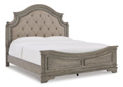 Lodenbay Antique Gray Queen Panel Bed - Gate FurnitureQueen Bed