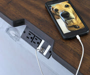 Lodenbay Antique Gray Upholstered Panel Bedroom Set - Gate FurnitureBedroom Set