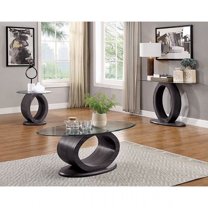 Lodia Gray End Table - CM4825GY-E-PK