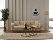 Loft 3-pieces (Sofa & Loveseat & Chair) Livingroom in Grey - 200-SIM-LOF-ANK152-321