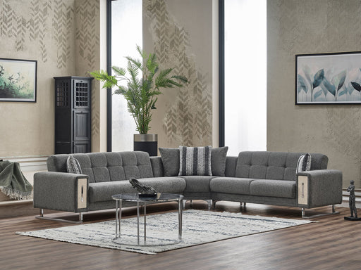 Loft Sectional Sofa in Grey - 200-SER-LOF-PINAR18-S