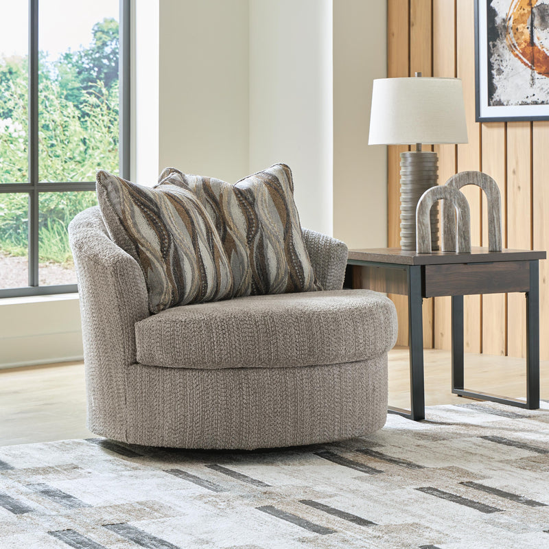 Lofwood Fossil Swivel Accent Chair - PC6960444
