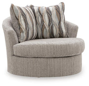 Lofwood Fossil Swivel Accent Chair - PC6960444