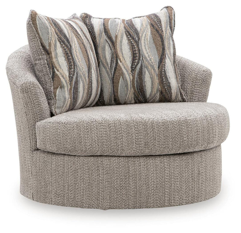 Lofwood Fossil Swivel Accent Chair - PC6960444