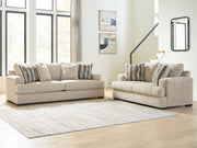 Lofwood Sofa and Loveseat in Oatmeal - PKG026538