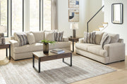 Lofwood Sofa and Loveseat in Oatmeal - PKG026538