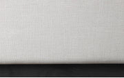 Logan Linen Textured Fabric Queen Bed Beige - Gate FurnitureQueen Bed