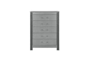 Logan Silver Chest - LOGAN-SILVER-CH