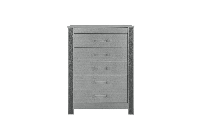 Logan Silver Chest - LOGAN-SILVER-CH