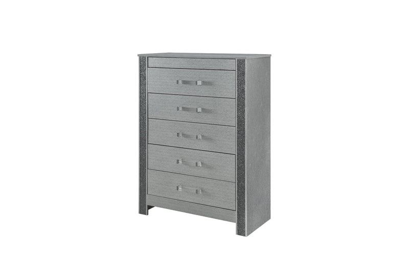 Logan Silver Chest - LOGAN-SILVER-CH