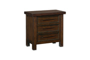 Logandale Brown Sleigh Storage Platform Bedroom Set - Gate FurnitureBedroom Set