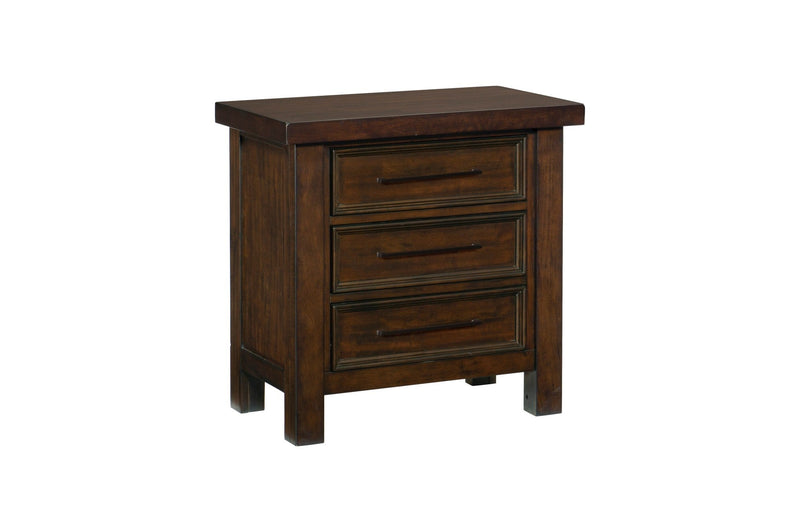Logandale Brown Sleigh Storage Platform Bedroom Set - Gate FurnitureBedroom Set