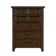 Logandale Brown Sleigh Storage Platform Bedroom Set - Gate FurnitureBedroom Set