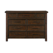 Logandale Brown Sleigh Storage Platform Bedroom Set - Gate FurnitureBedroom Set